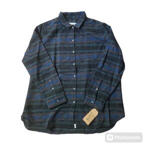 Woolrich Southwest Cotton Jacquard Weave Long Sleeve Button Up Quinella …